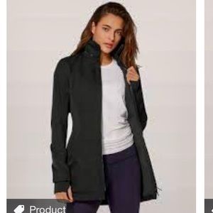 Lululemon like a glove coat jacket black 12